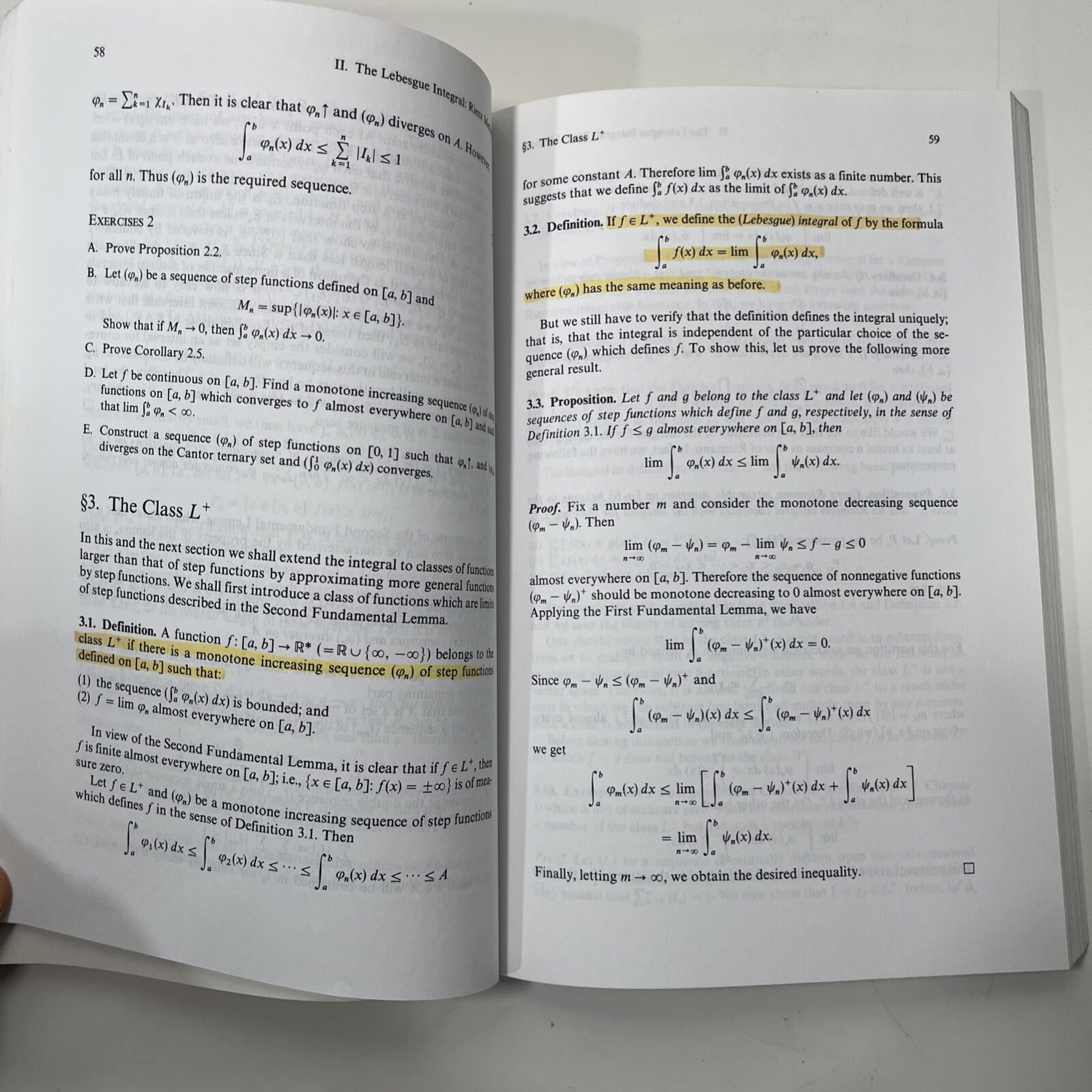 Lebesgue Integration, Paperback by Chae, Soo Bong, 2nd Edition Springer – Verlag
