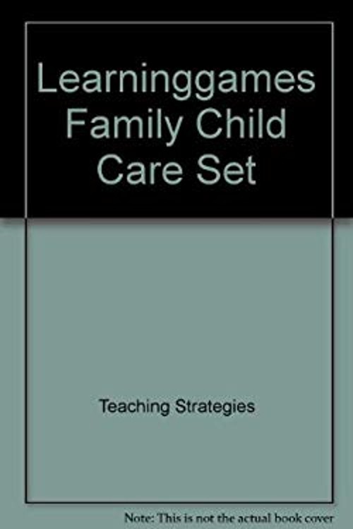 LearningGames Family Child Care Ringbound Inc. Staff Teaching Str