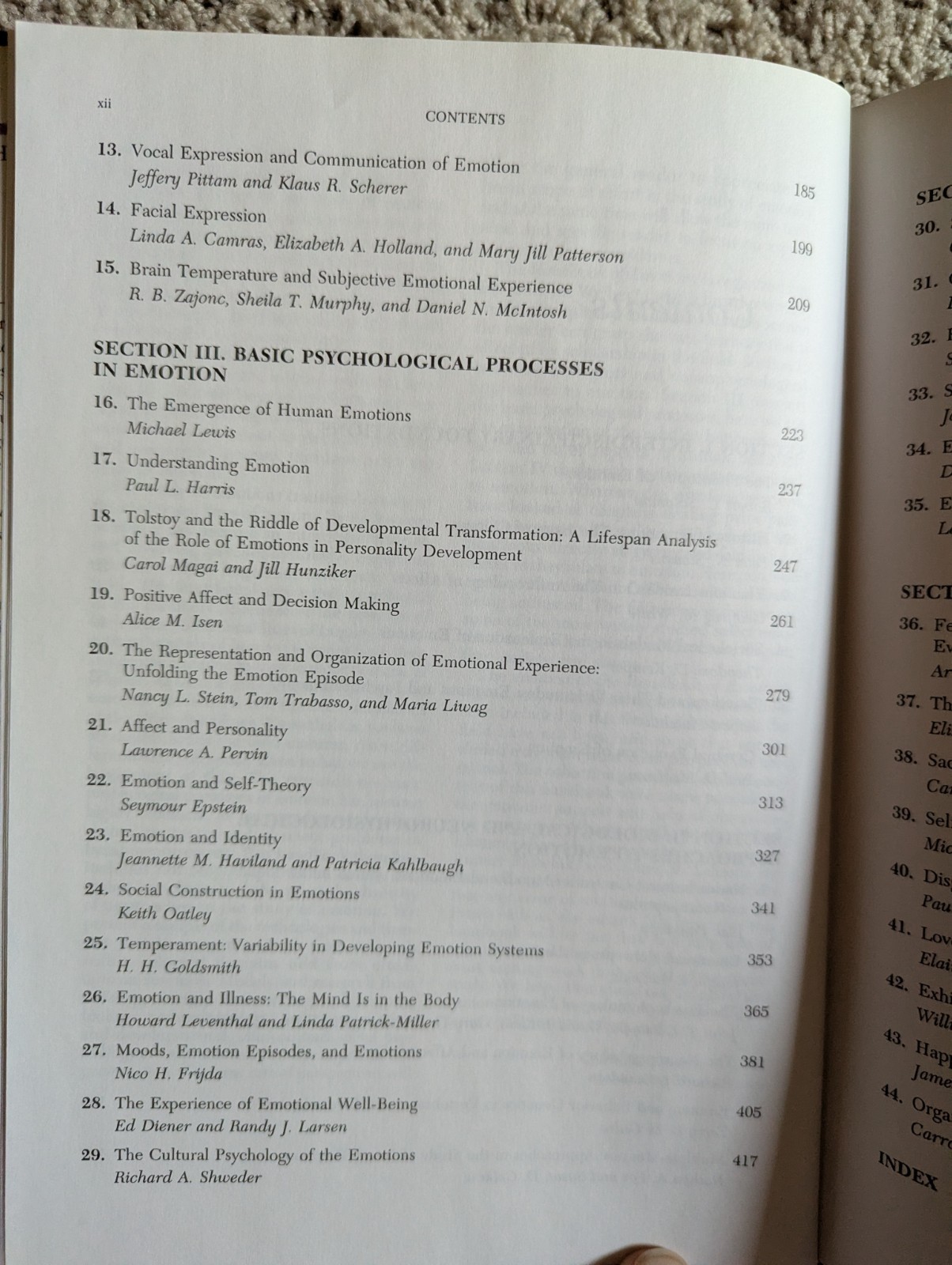 Handbook of Emotions by Haviland-Jones and Lewis (1993, Hardcover)