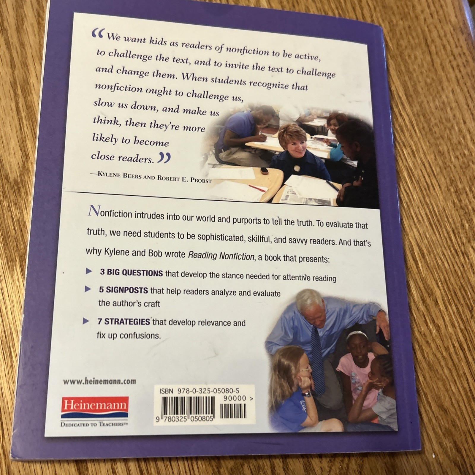 Notice and Note & Reading Nonfiction Kylee Beers Robert Probst Literacy Reading