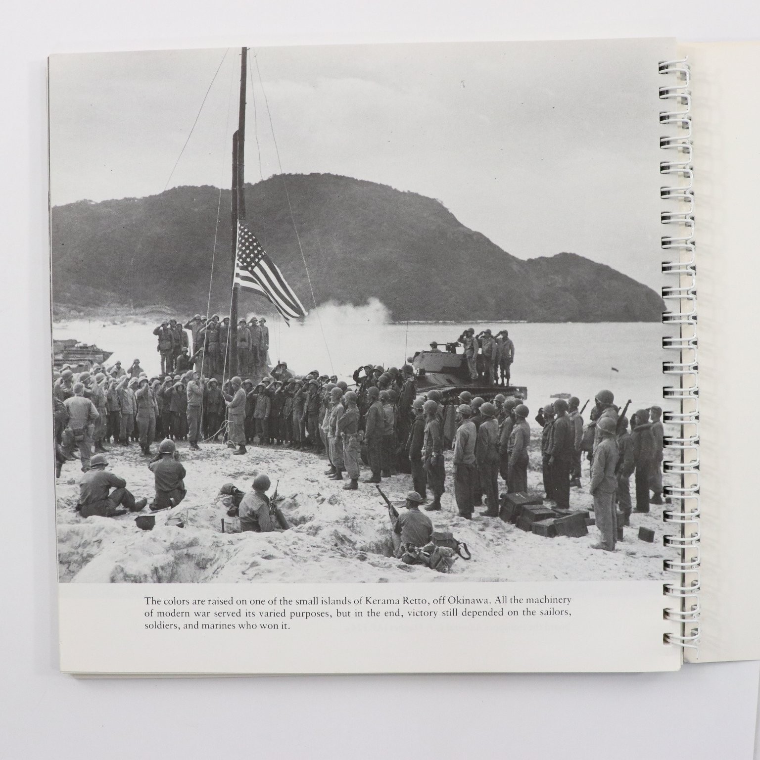 U.S. Naval Institute Engagement Calendar 1992 WWII Amphibious Operations USED