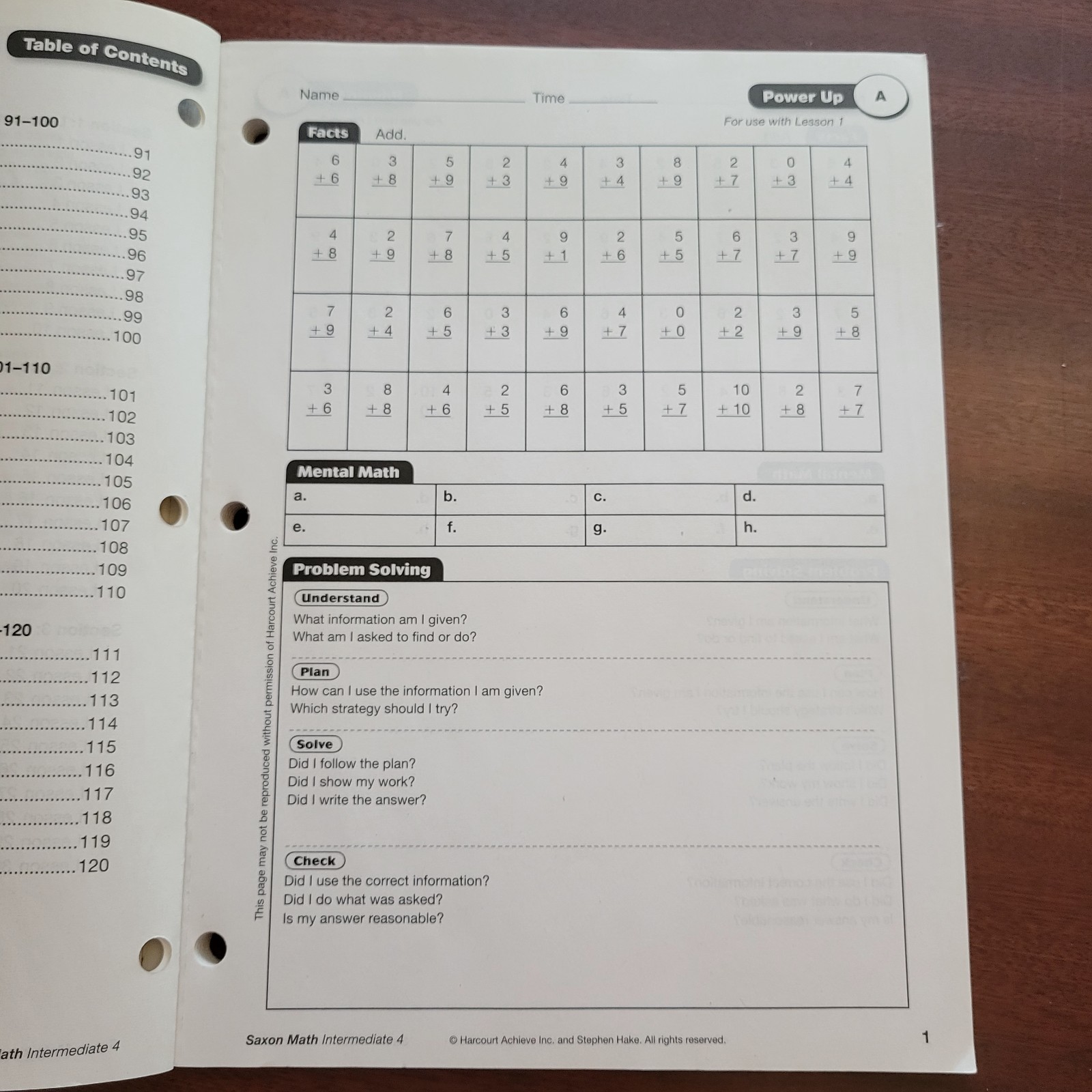 Saxon Intermediate 4th Grade, Student Edition, Tests, Wkbk, Solution, 4 Books