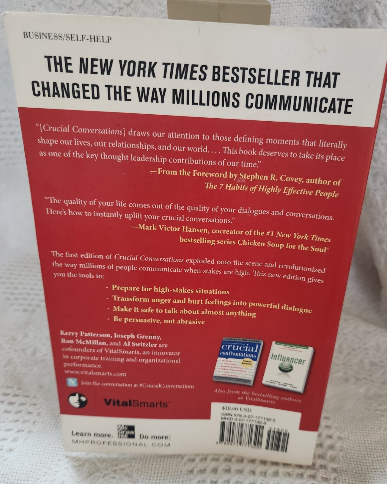 2012 Crucial Conversations By Multiple Authors Paperback 2nd Edition