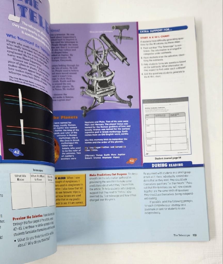 Great Source Reading Advantage Level A Grades 2-3, Teacher’s Edition Guide