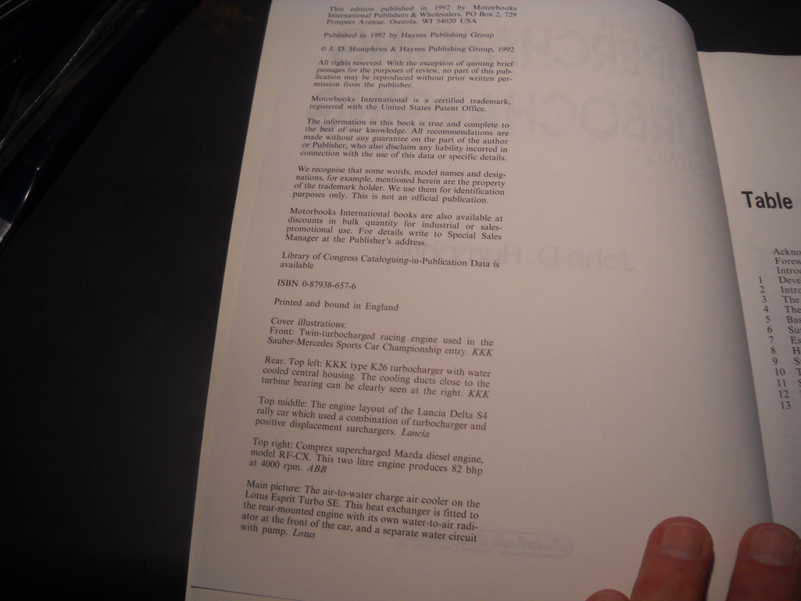 Automotive Supercharging & Turbocharging Systems John Humphries 1992