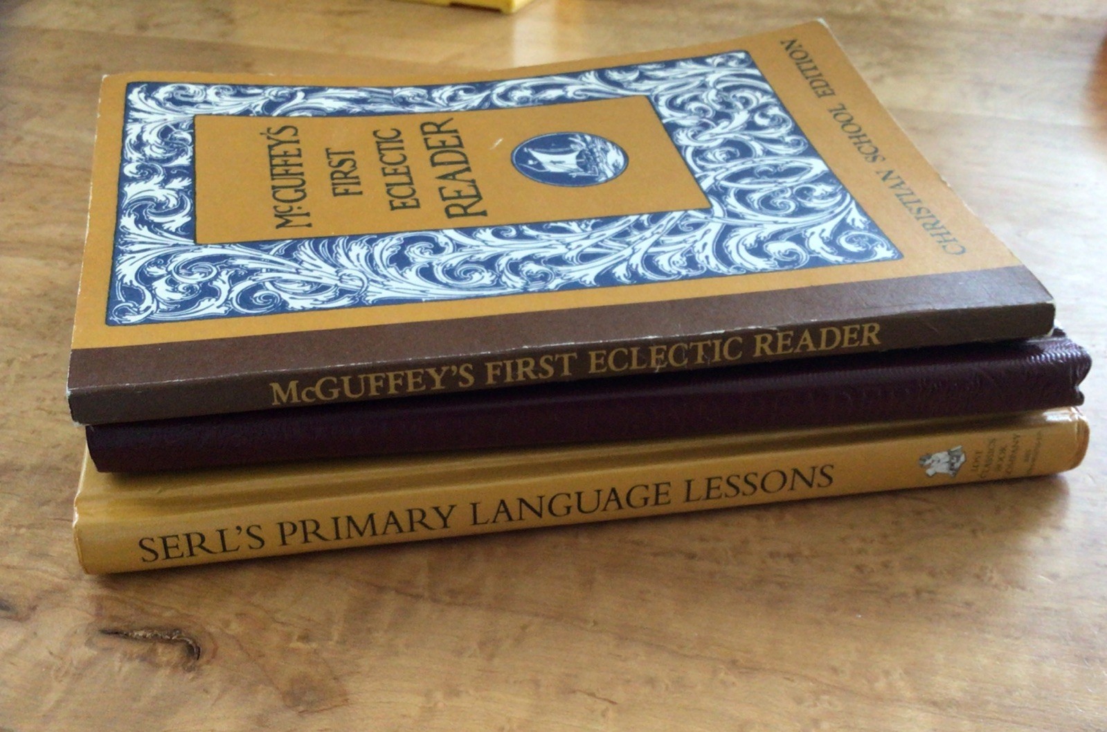 McGuffey’s Eclectic Readers First & Second + Primary language Serl Homeschooling
