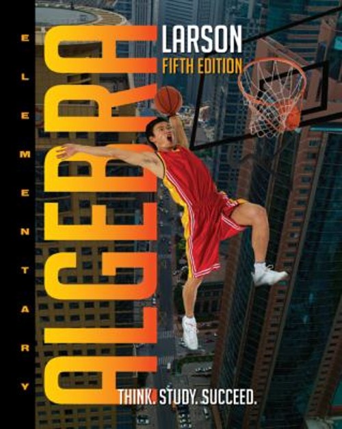 Elementary Algebra Hardcover Ron Larson
