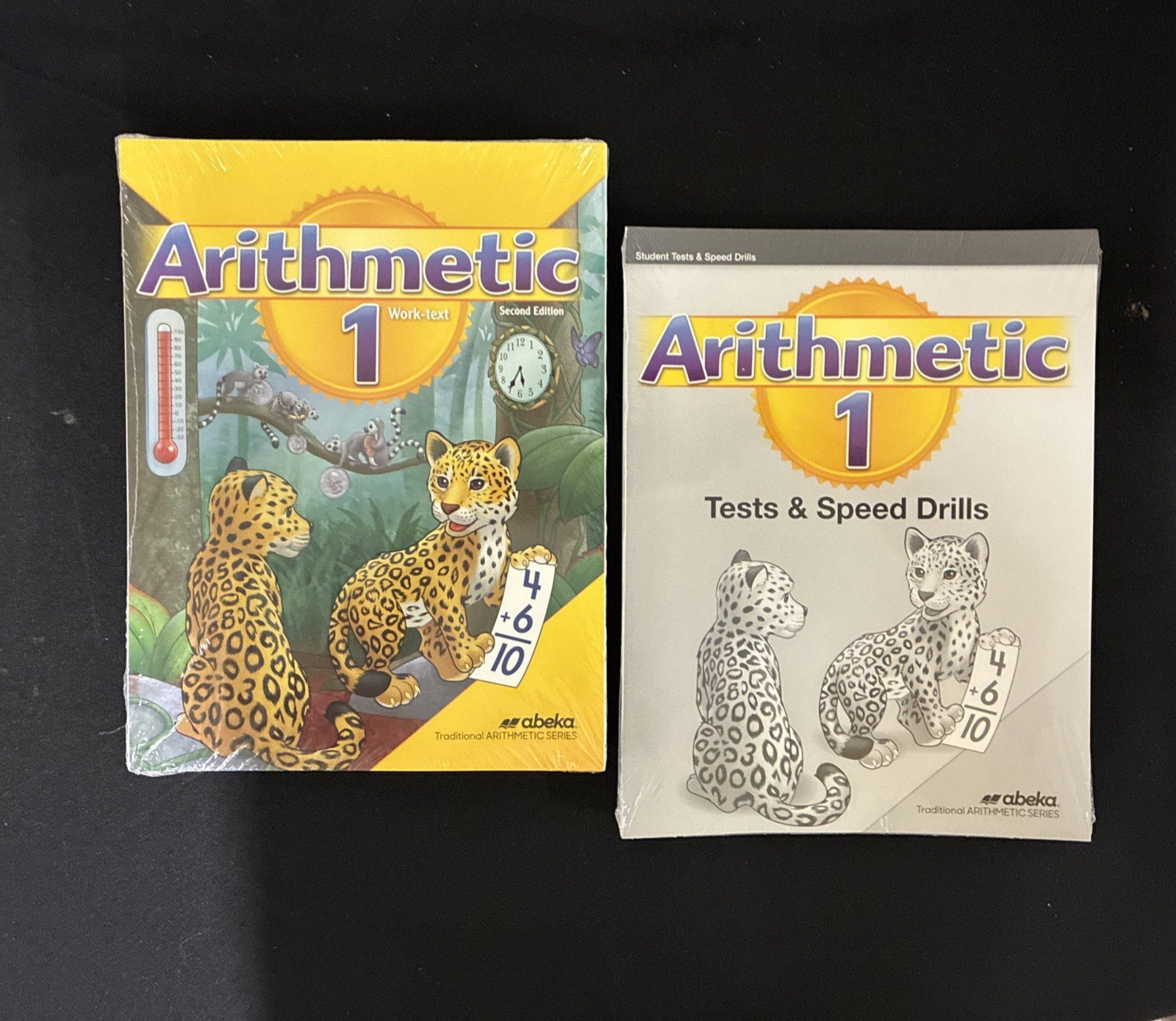 A Beka Arithmetic 1 Student Set – Unbound Student Worktext & Tests Speed Drills