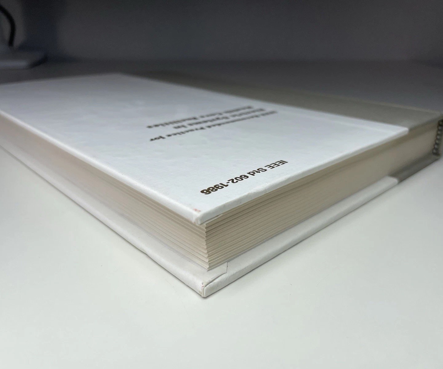 IEEE White Book Std 602-1986 Fourth Printing 1992 Recommended Practice – No DJ