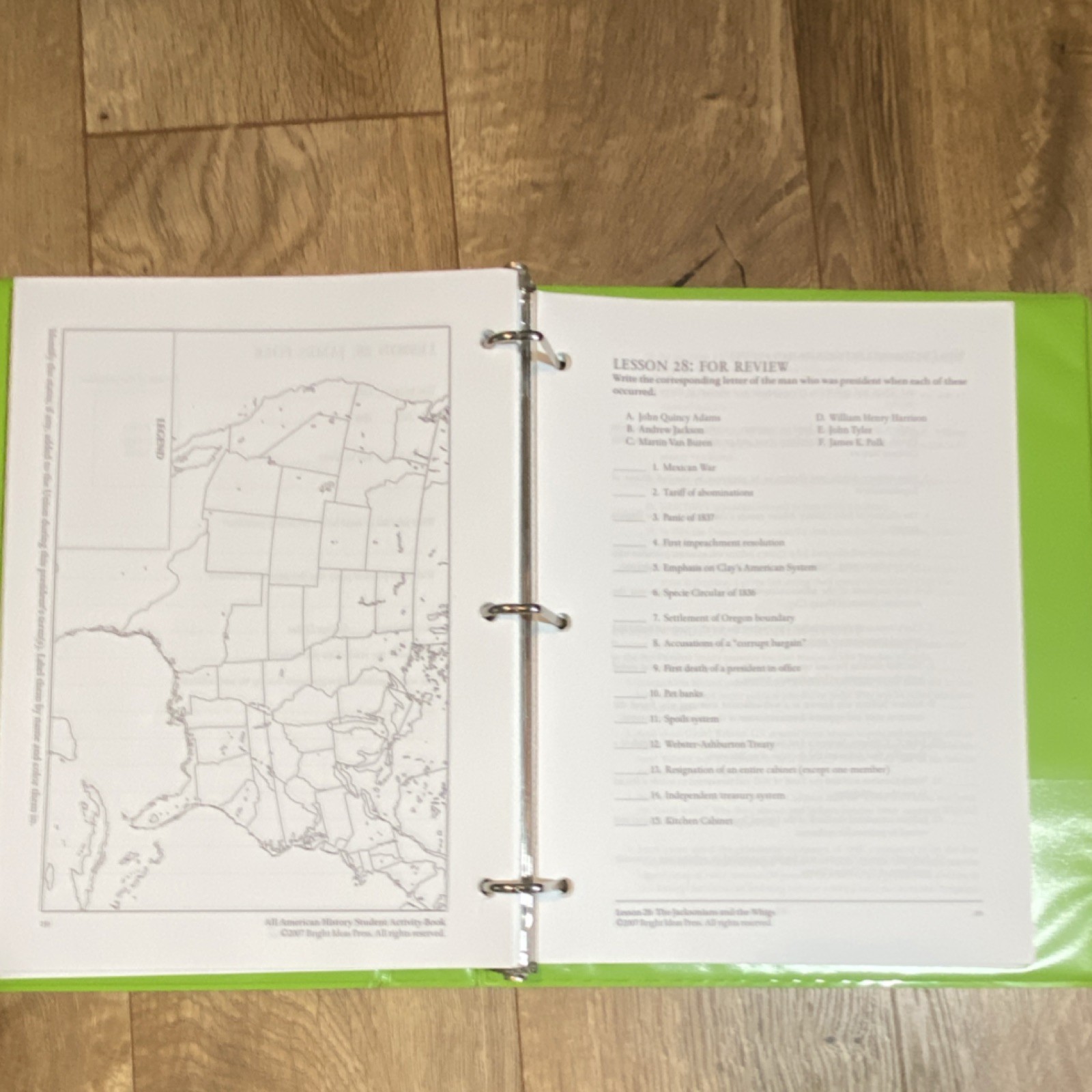 Homeschool All American History TWO COMPLETE SETS ! vol. 1 & 2