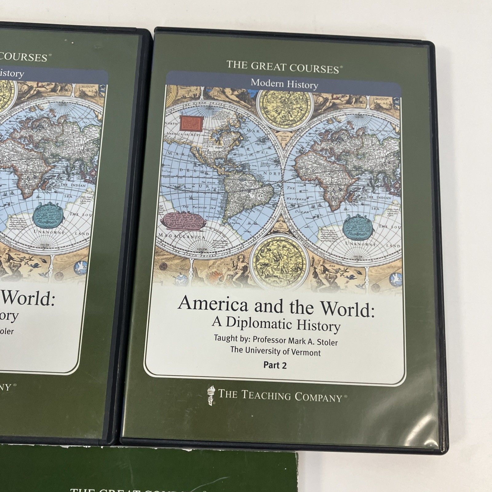 Great Courses America and the World Diplomatic History DVD & Guidebook