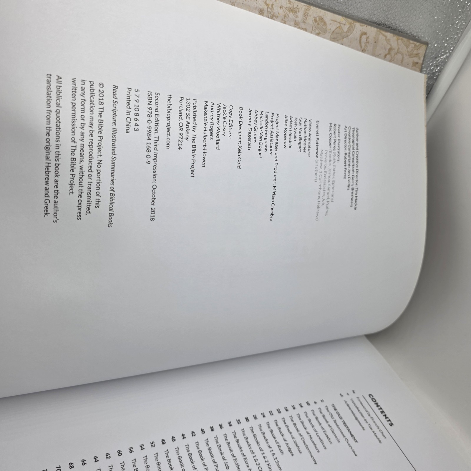 Bible Project Read Scripture: Illustrated Summaries of Biblical Books Tim Mackie