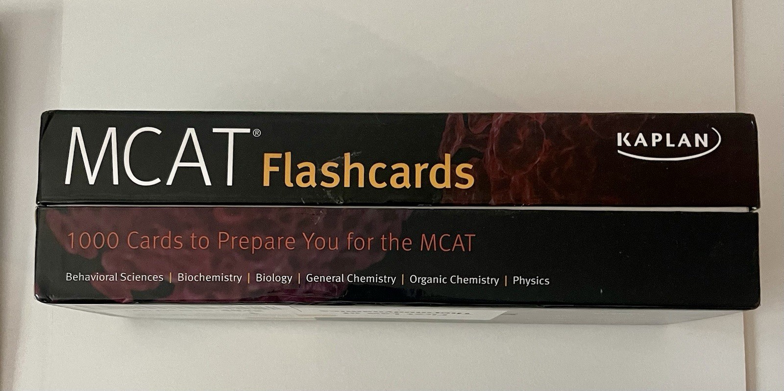 Kaplan MCAT Flashcards 4th Edition 1000 Cards Test Prep