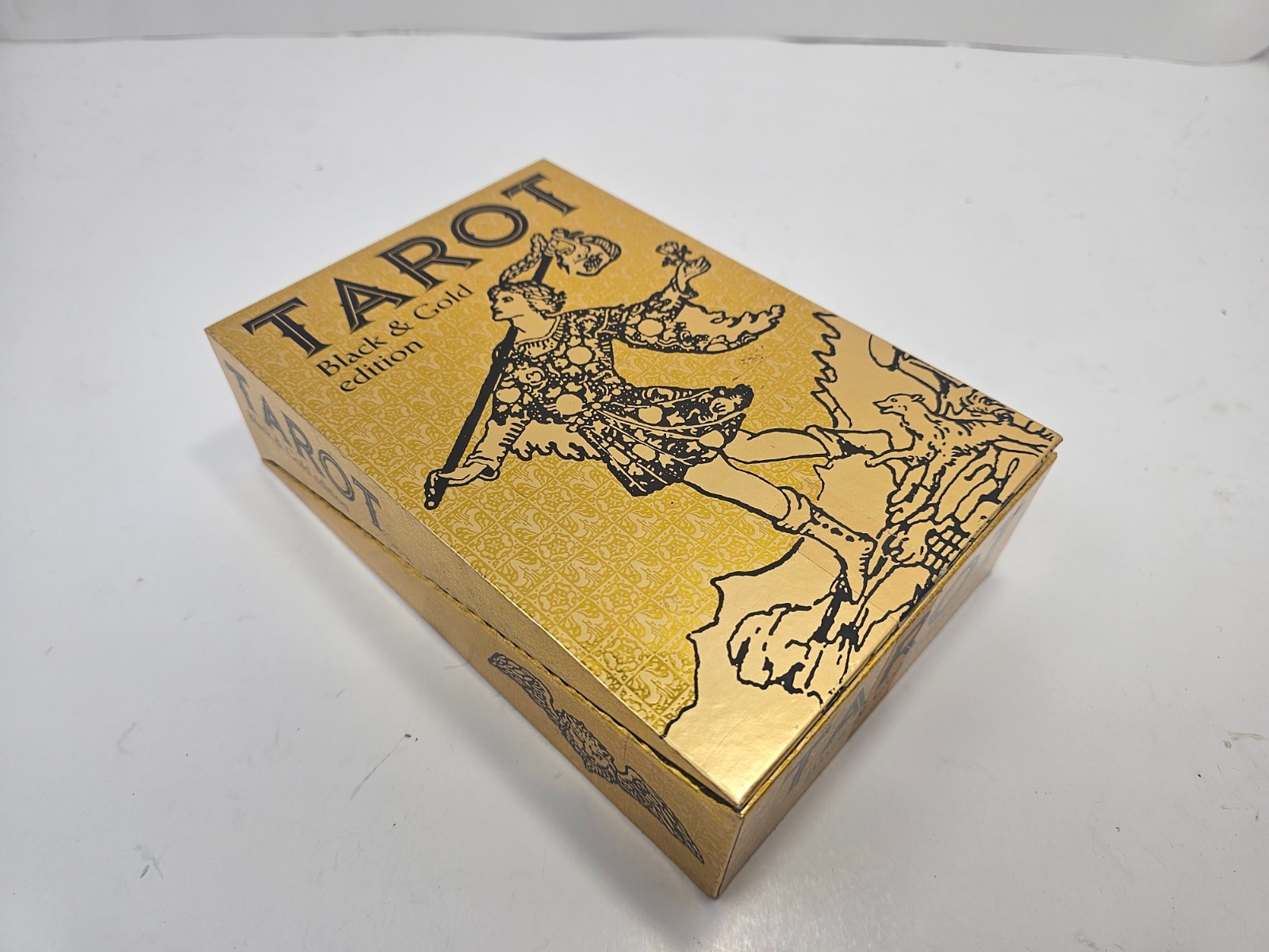 Lo Scarabeo Tarot Black & Gold Edition Deck 78 Cards London 1909 Boxed Set