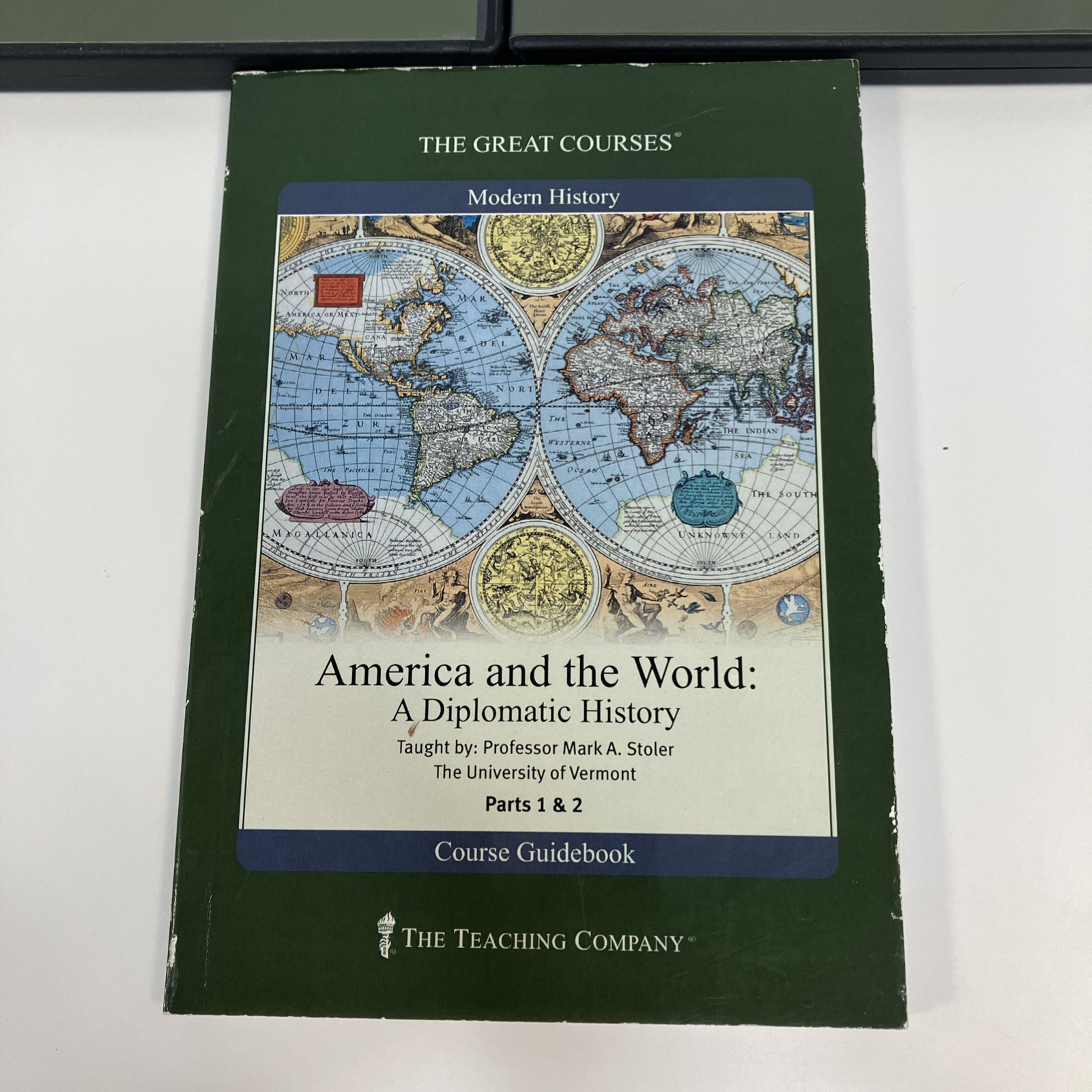 Great Courses America and the World Diplomatic History DVD & Guidebook