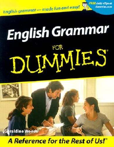English Grammar for Dummies by Geraldine Woods: Used