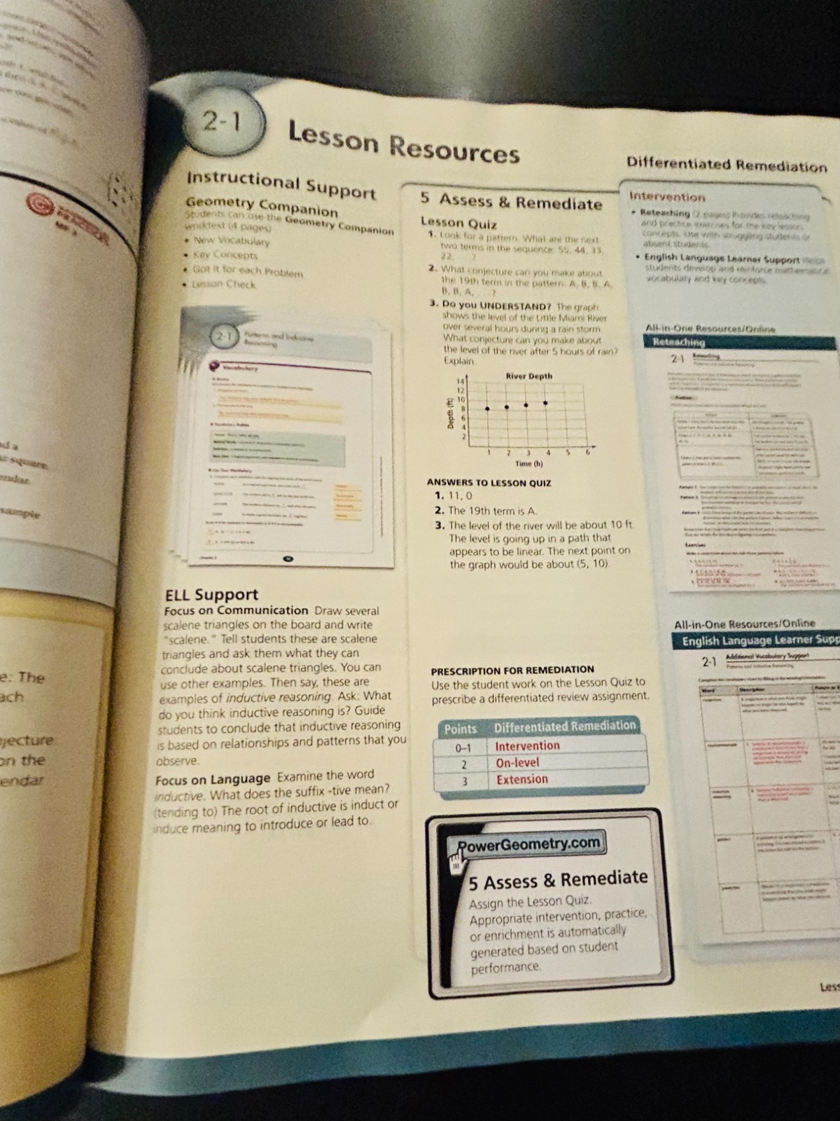 Geometry: Common Core Teacher’s Edition Volume 1 (2015 Pearson Hardcover)