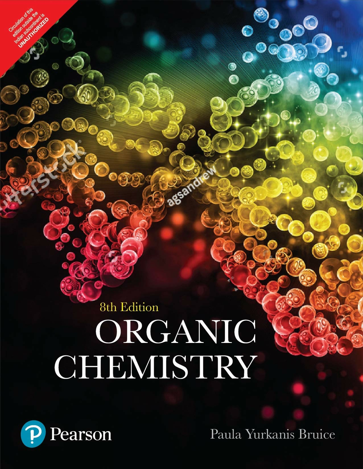 Organic Chemistry | 8th Edition 8E by Paula Yurkanis Bruice NEW Intl Edition
