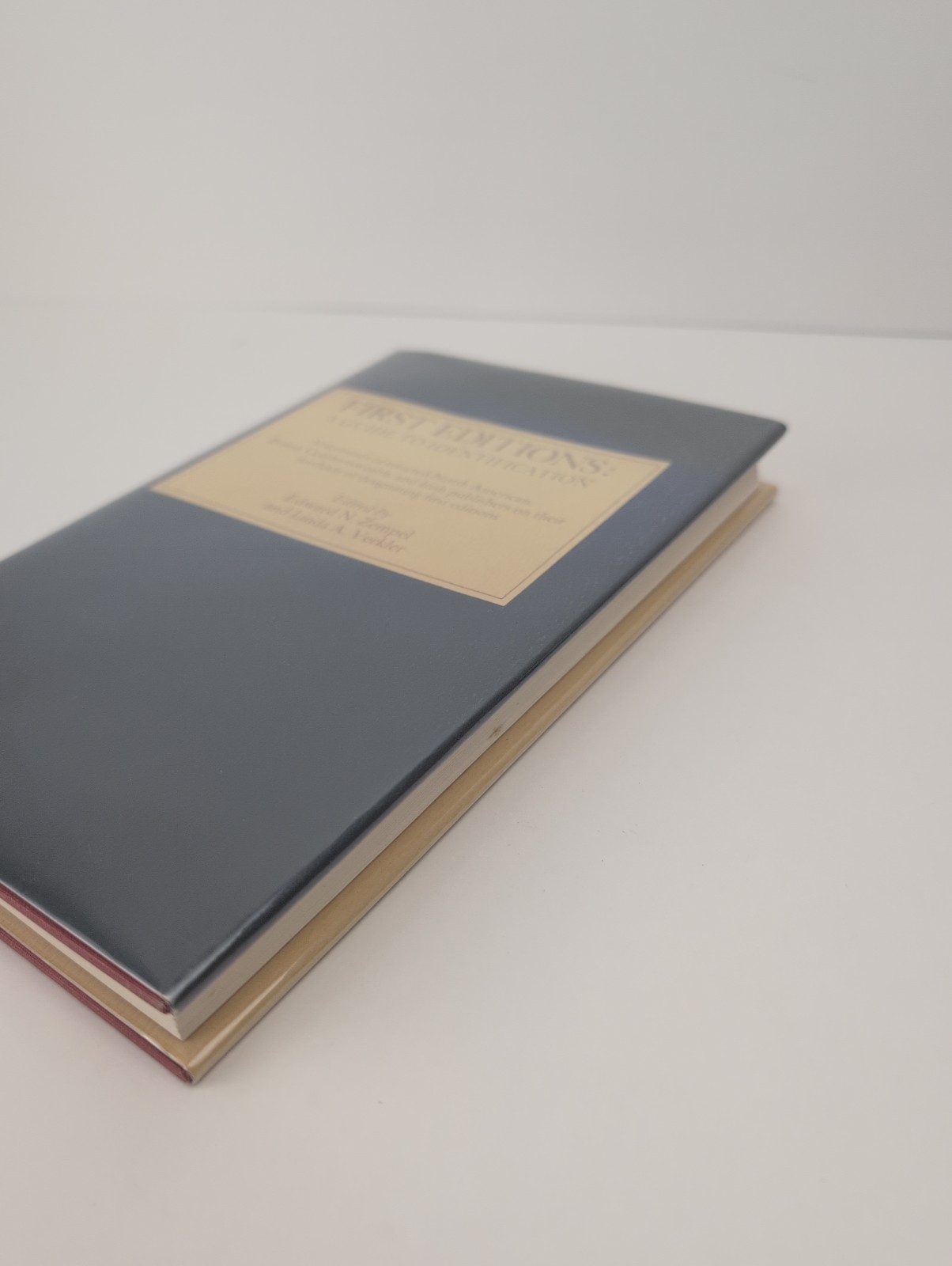 First Editions, A Guide to Identification, 1985 HC/DJ, Second Printing