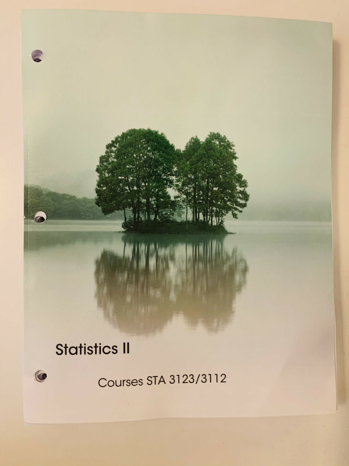 Statistics 2 courses STA 3123/3112 James T. McClave Terry Sincich Pearson