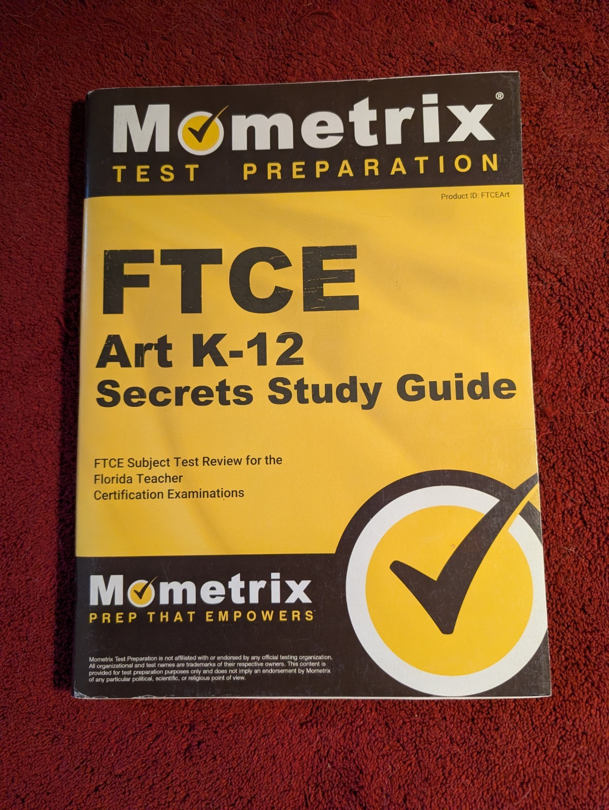 FTCE Art K-12 Secrets Study Guide: FTCE Test Review for the Florida Teacher …