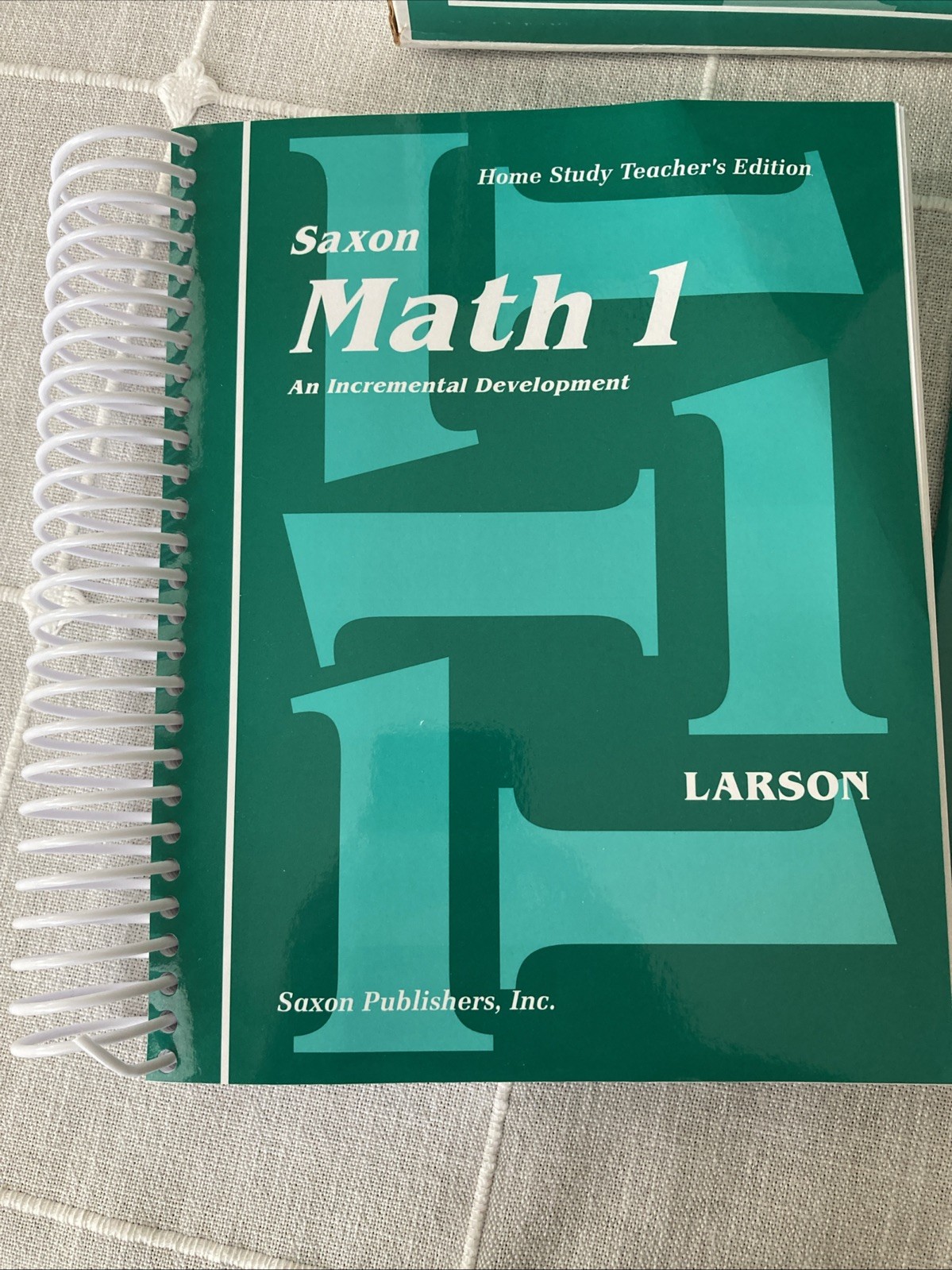 NEW SAXON MATH 1 Homeschool Complete HOME STUDY CURRICULUM KIT 1st Grade