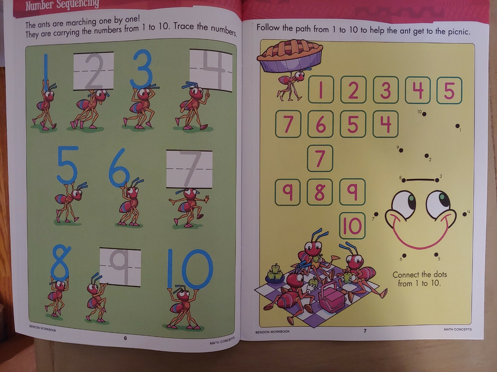 School Supplies: “Math Concepts Discovery Workbook” ~ PreK-K ~ 32 Pages  NEW