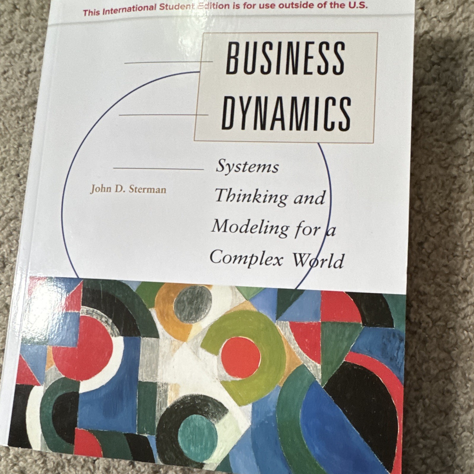 McGraw-Hill Business Dynamics 2000 Int’l Ed PB + CD-ROM Sterman