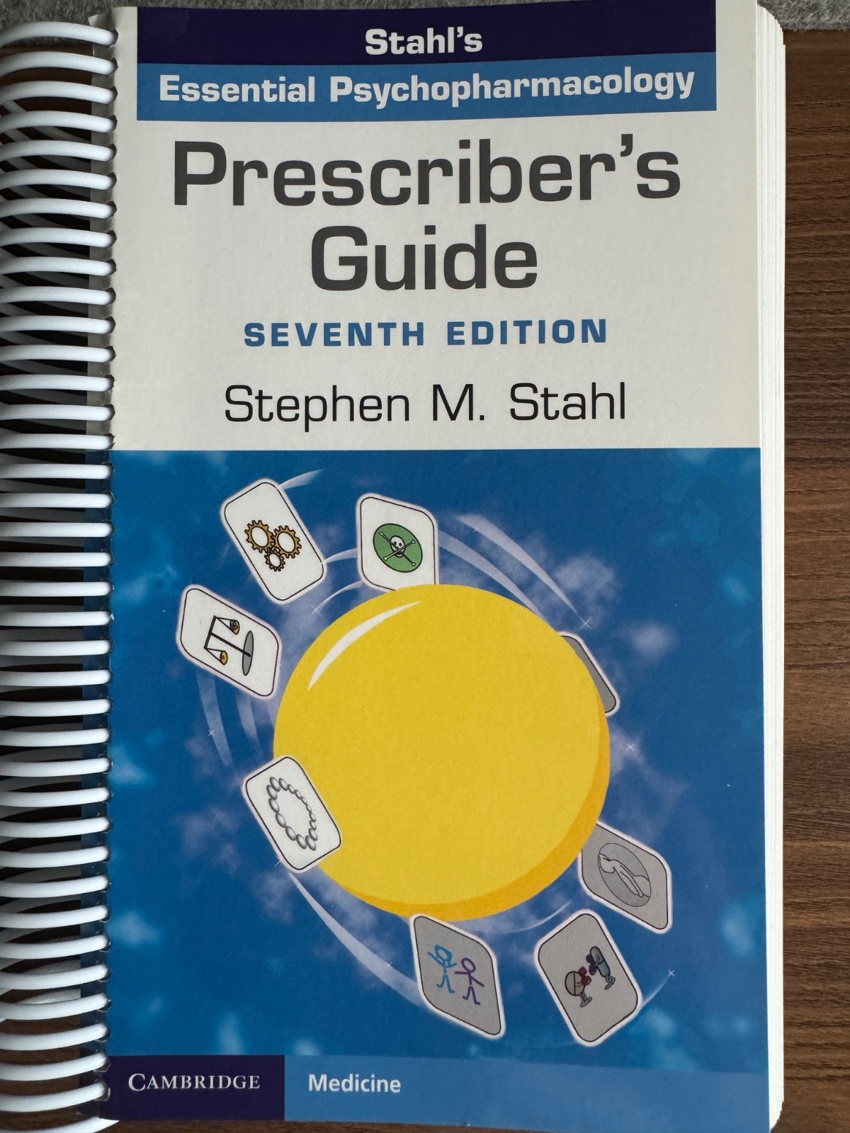Essential Psychopharmacology Prescriber’s Guide, 7th edition, spiral book