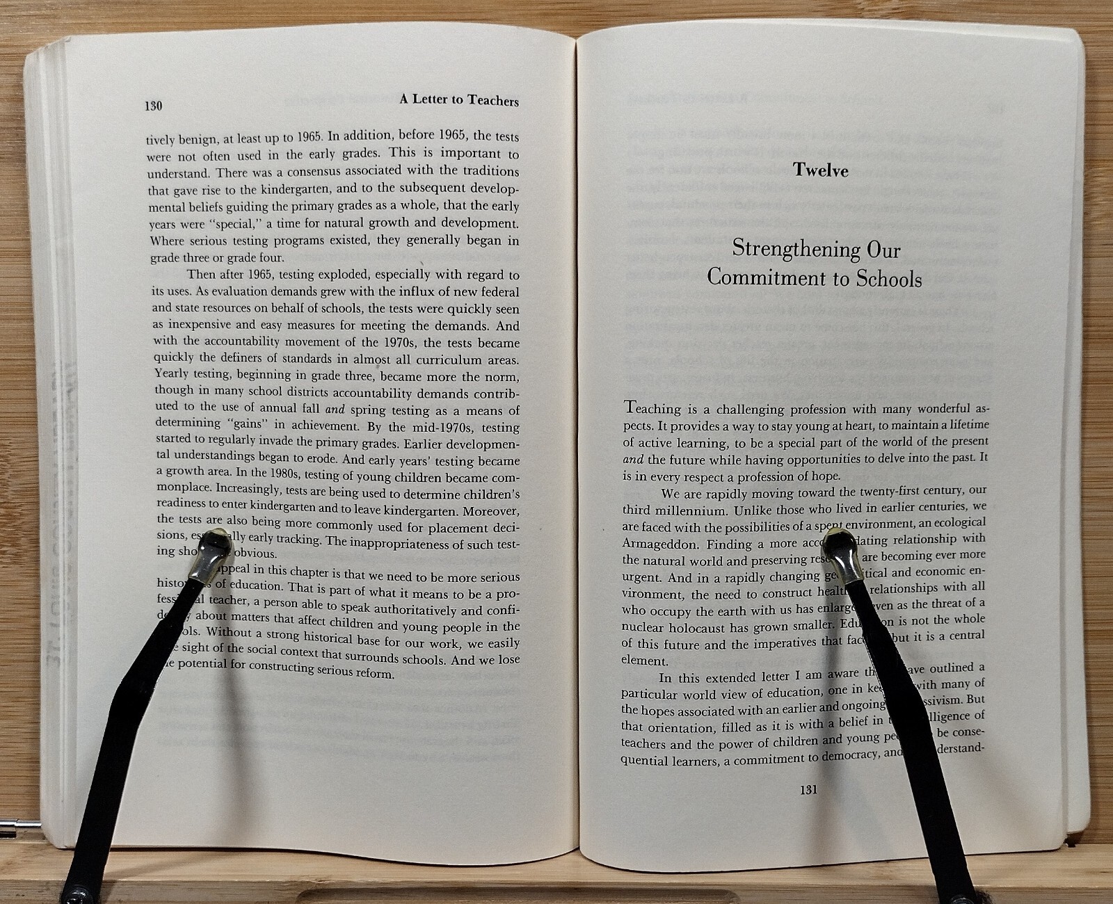 A Letter to Teachers: Reflections on Schooling and the Art of Teaching 1st EDITI