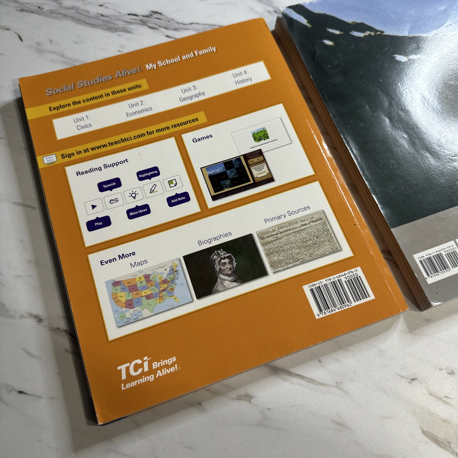 3rd Grade Student Workbooks – Social Studies & STEMscopes Florida
