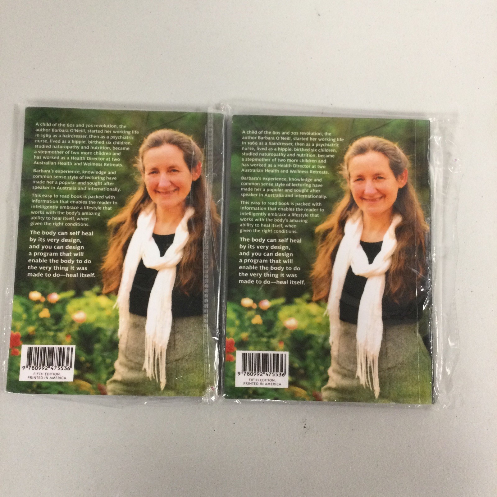 LOT OF 2 Latest Edition Barbara O’Neill Self Heal By Design Book Worldwide