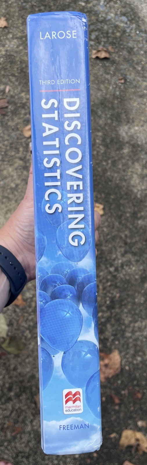 DISCOVERING STATISTICS By Daniel T. Larose – Hardcover *good condition*
