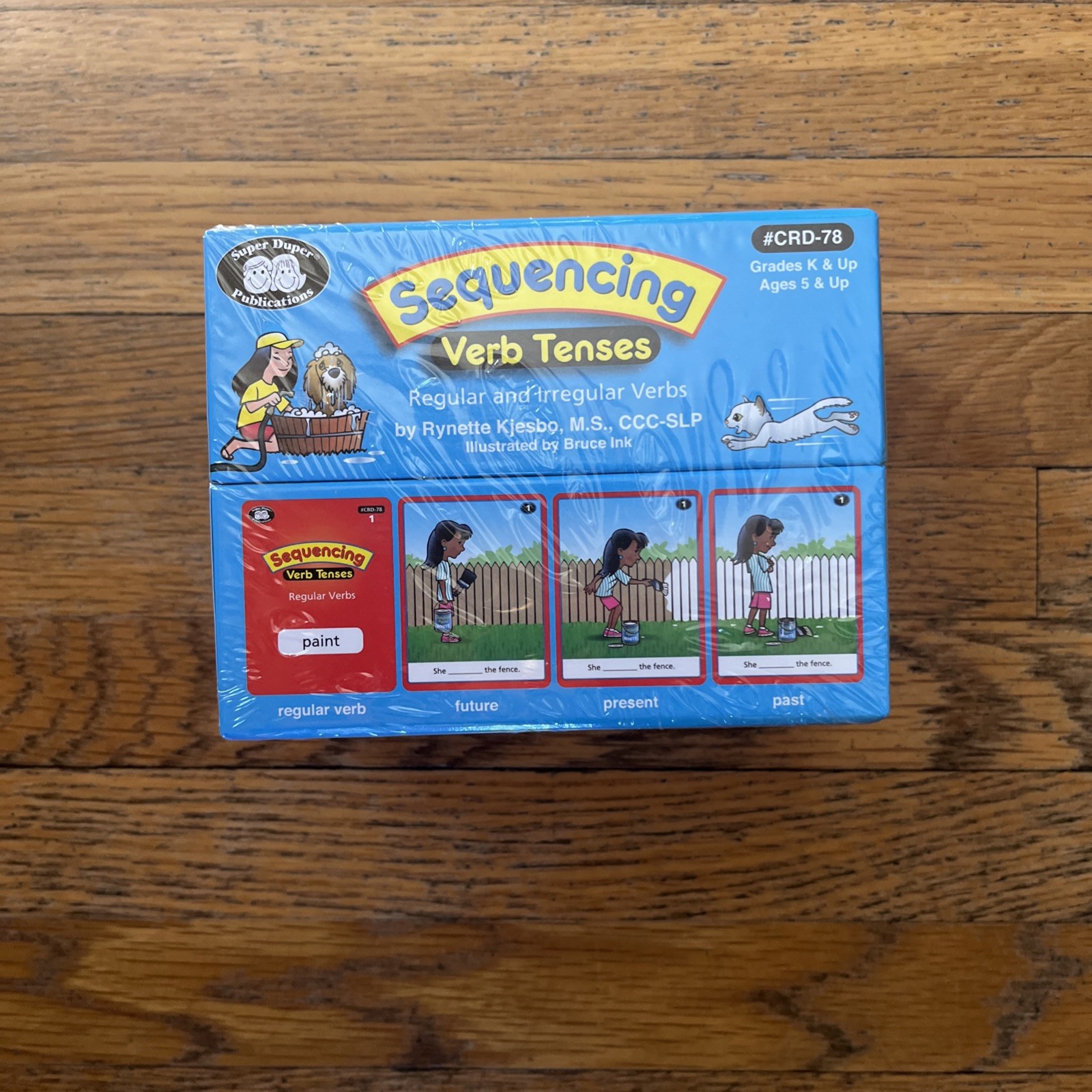 Super Duper Publications: Sequencing Verb Tenses Bundle (Set 1 and Set 2) Cards