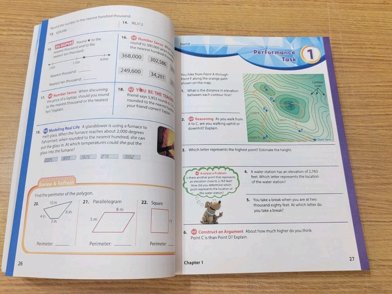 Big Ideas Math Modeling Real Life Common Core 4 Volume 1 by Ron Larson Paperback