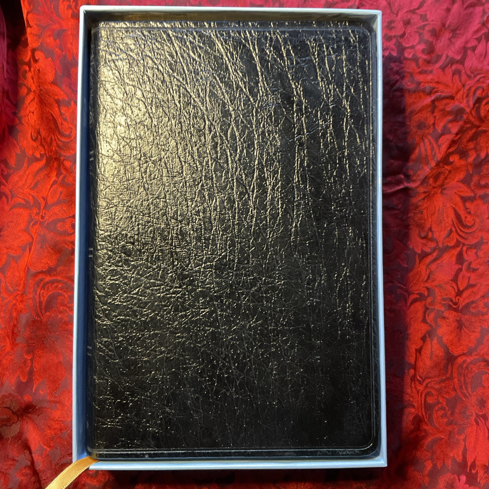 Holy Bible NAB New American Bible Thumb Index Genuine Leather