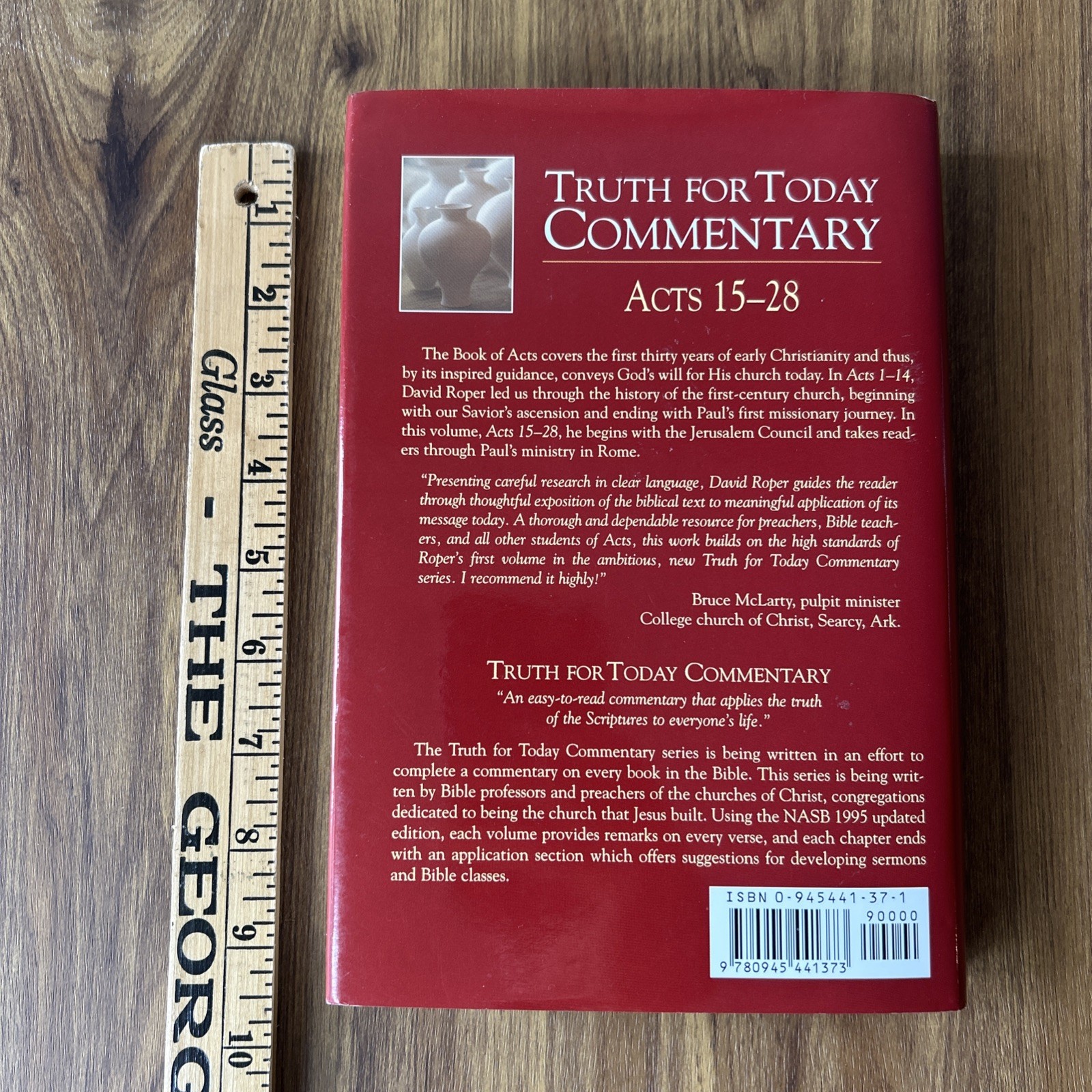 Truth For Today Commentary Acts 1-28 by David L Roper Lot of 2 Volume Set