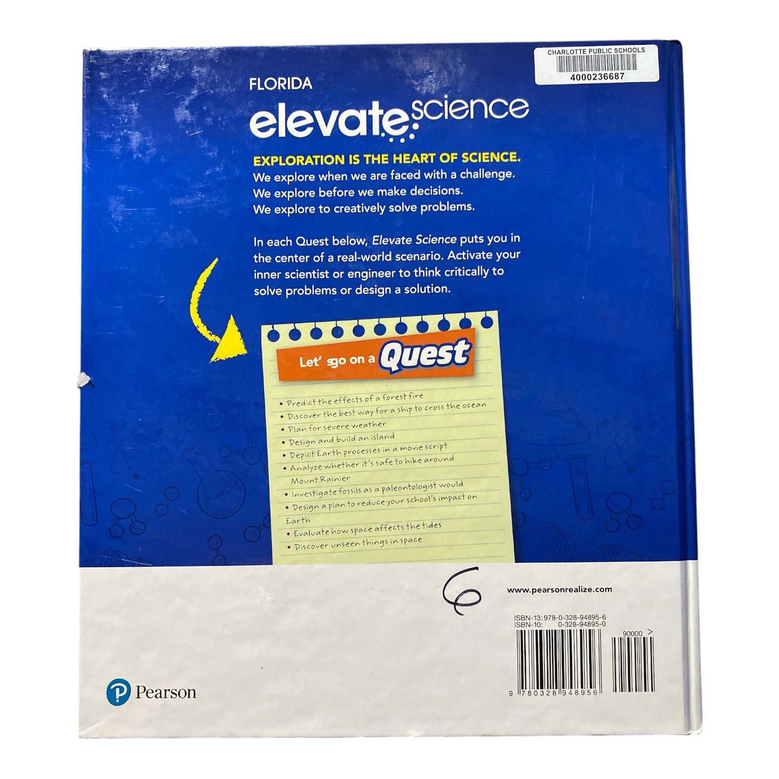 Elevate Science Florida Earth Teacher Edition Pearson Hardcover