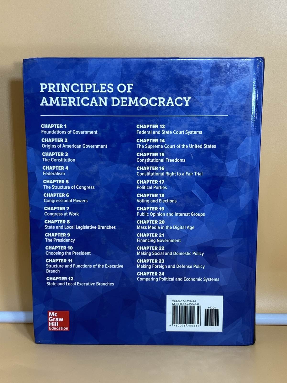 IMPACT California Social Studies American Democracy McGraw Hill. Government 2019