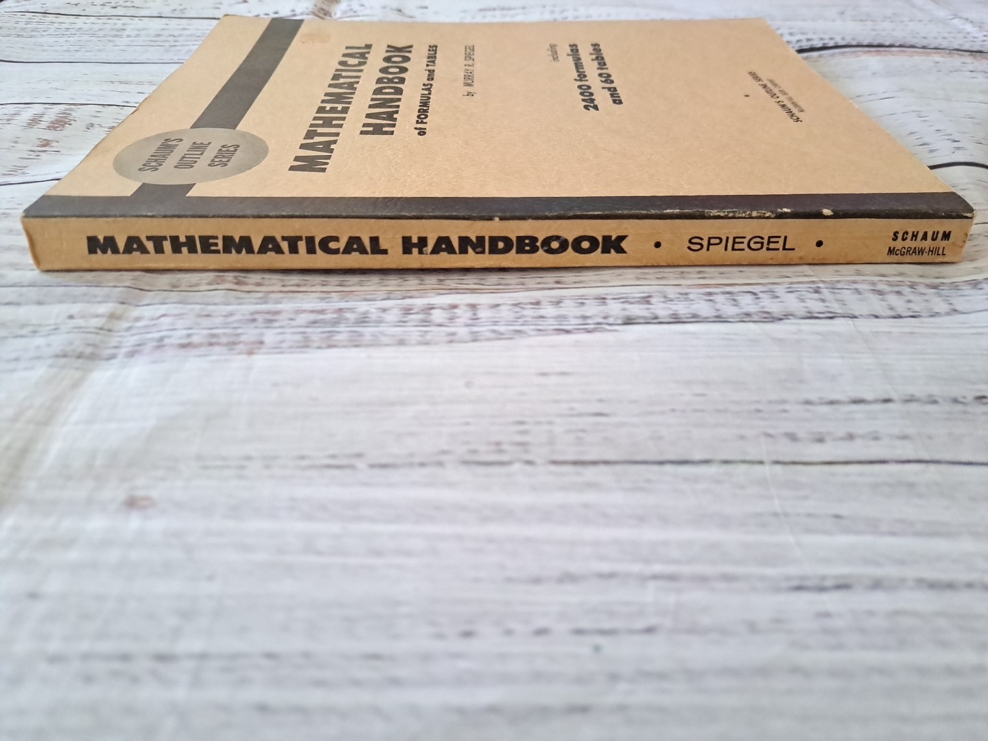 Mathematical Handbook of Formulas and Tables Murray R. Spiegel 1968 Paperback