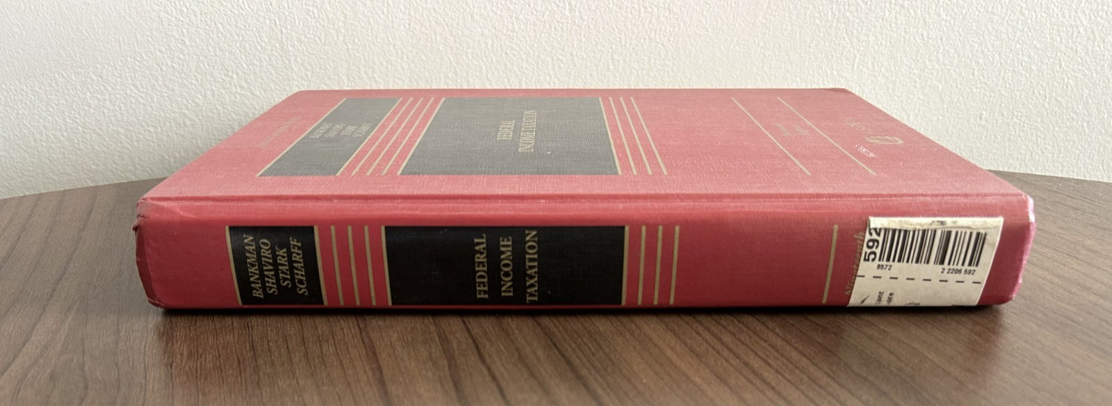 Federal Income Taxation (Aspen 2023) 19th edition – Bankman Shaviro – Nineteenth
