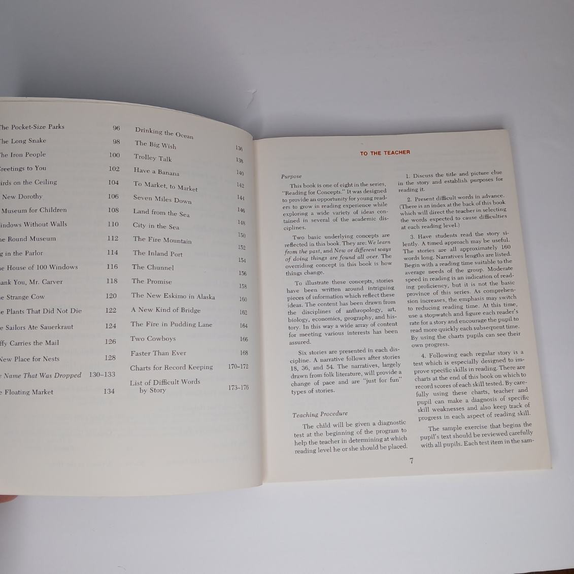 Reading For Concepts B & C Second Edition Elementary School By William Liddle