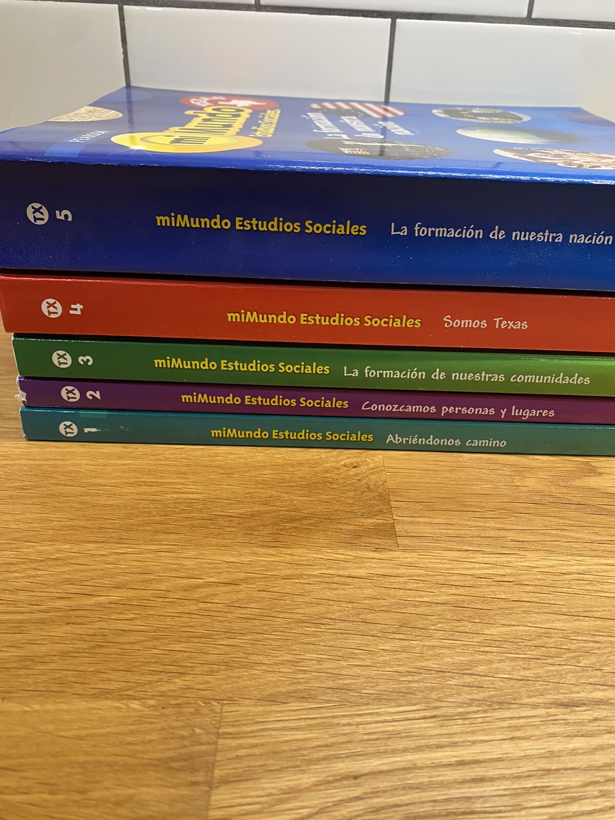 Pearson Social Studies Set 1st-5th In Spanish