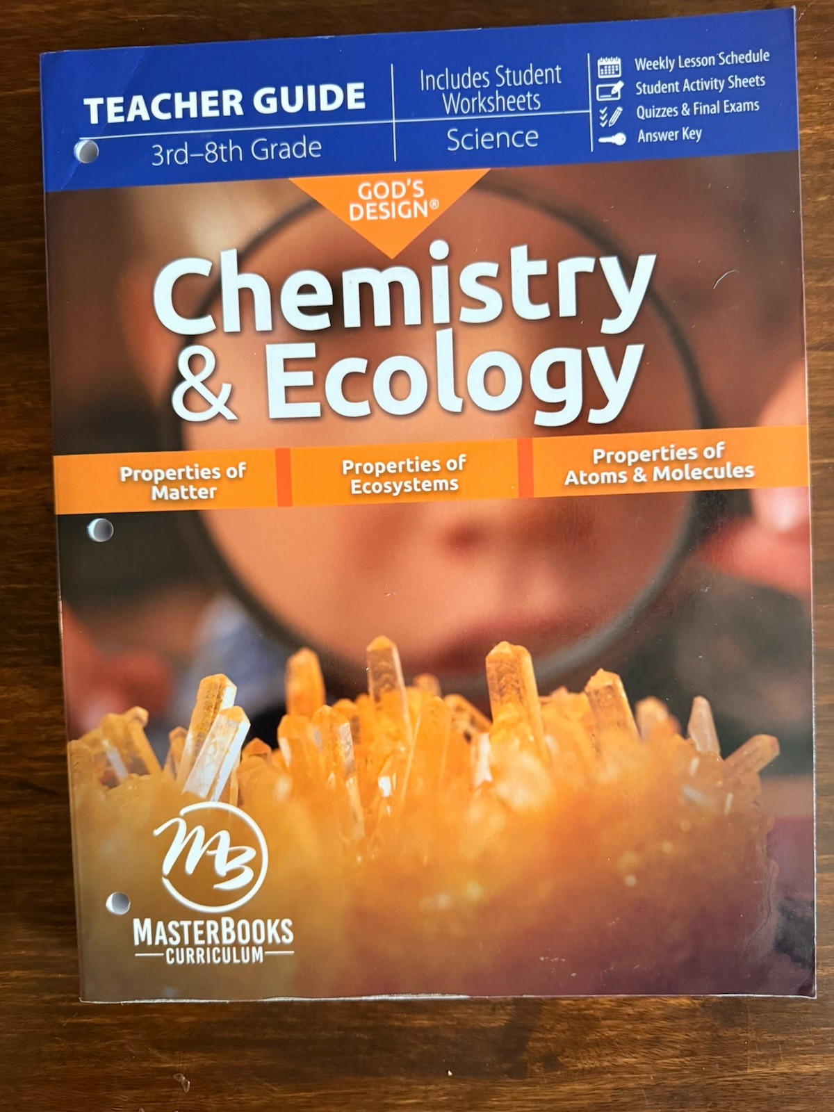 Masterbooks Chemistry Ecology: Student & Teacher Gr 3-8