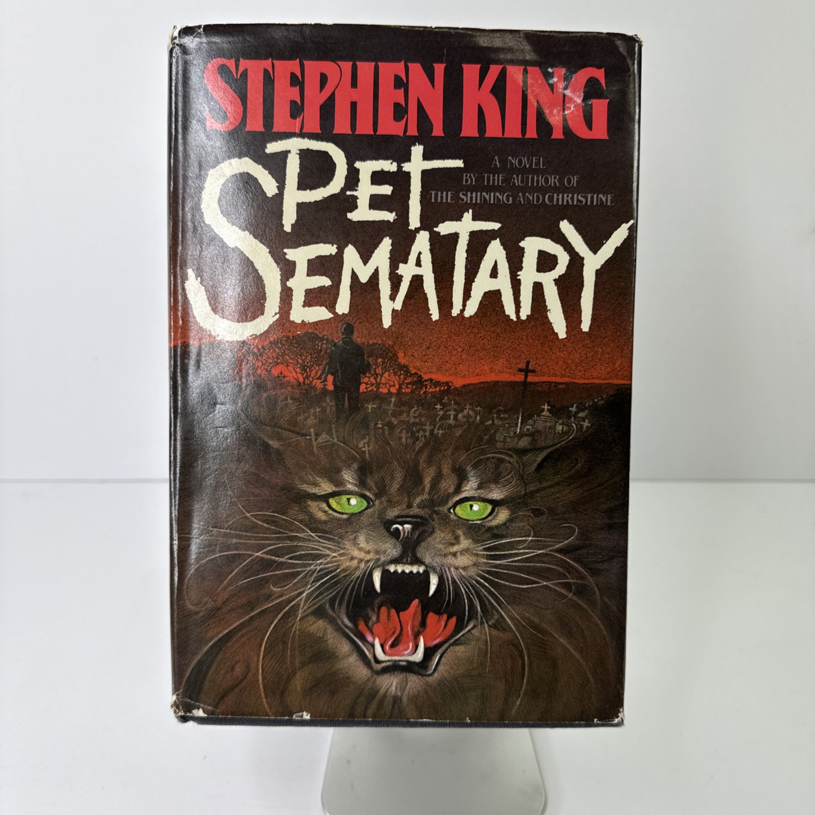 Pet Sematary by Stephen King Doubleday 1983 (Y43 Gutter Code)