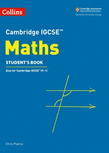 Cambridge IGCSE® Maths Student Book (Cambridge International Examinations) …