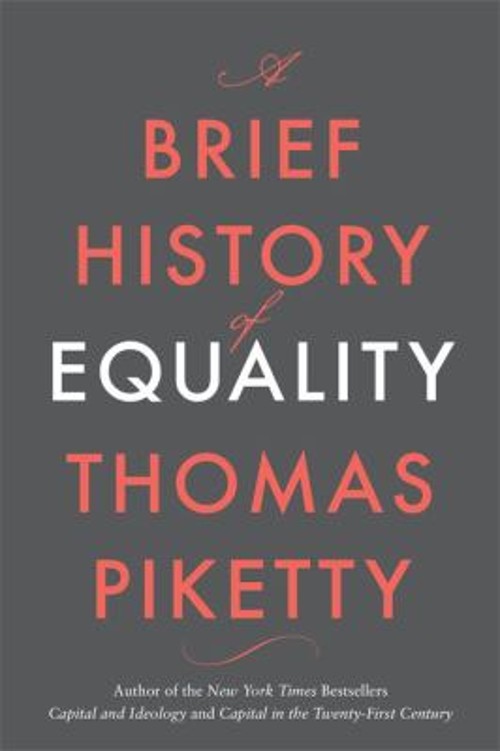 Brief History of Equality Hardcover Thomas Piketty
