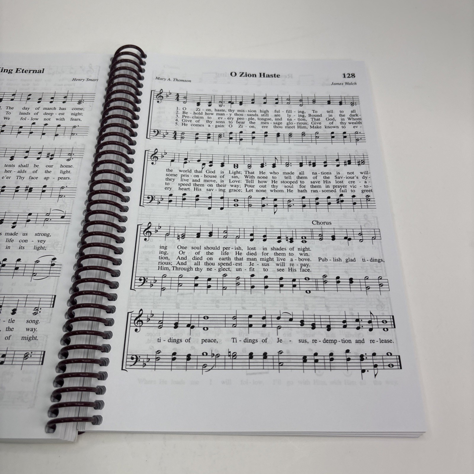 Abeka A Beka Book SING HIS PRAISE Hymns & Choruses Spiral Round Notes