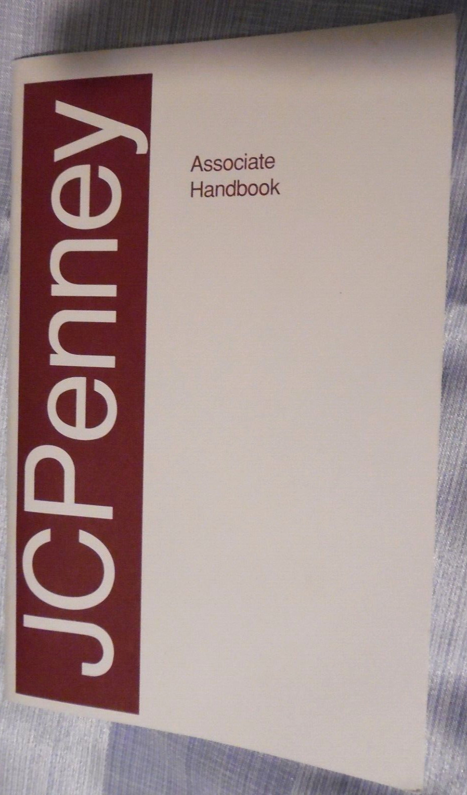 JCPenney Associate Handbook, Rev 1997 NEW 32 Pages MF