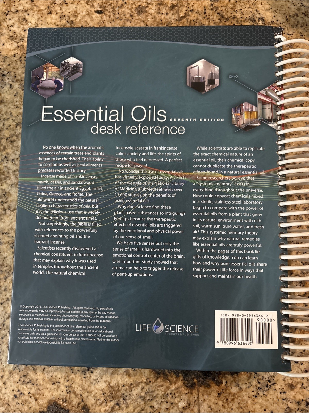 Essential Oils Desk Reference 7th Edition Spiral Life Science Pub